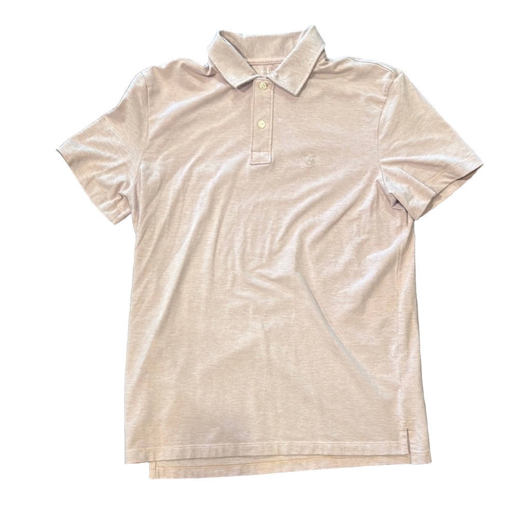 American Eagle light pink polo, small 🔵